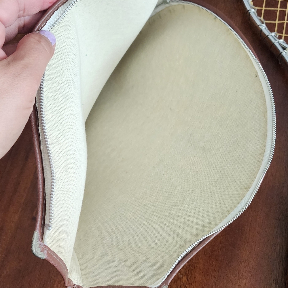 Vtg Wilson TX6000 Racket‎ Racquet and Cover - Picture 8 of 11